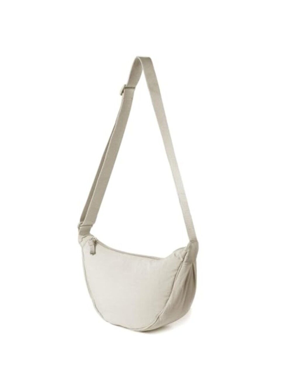Nylon Crescent Crossbody Bag Hobo Sling Small Shoulder Purse Lightweight